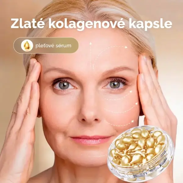 Kapsle Gold-Collagen – koncentrovaná krása